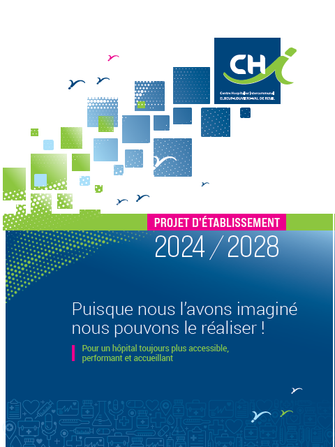 couverture du projet d'établissement du CHIELVR